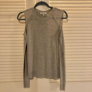 Milly Italian Cut Shoulder Pullover Long-sleeve